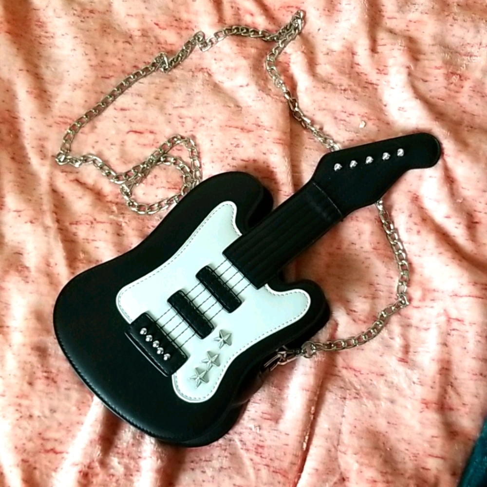 Guitar Shaped Purse
